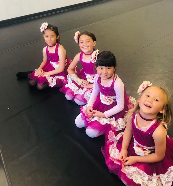 Children in Pink Ballet Dresses
