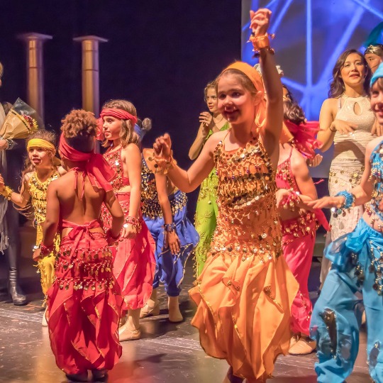 Children Performing in Aladdin Rebooted